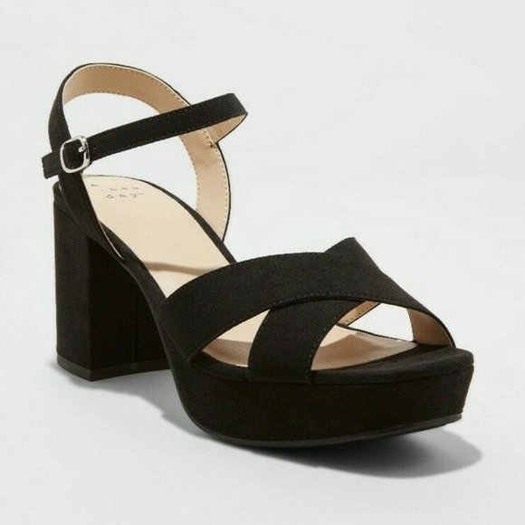 a new day Shoes - A New Day Women's Platform Pump Black SZ 9.5M NWT